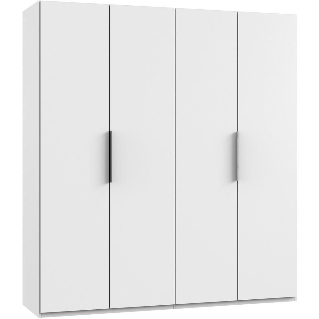 MID.YOU SKRIŇA S OTOČNÝMI DVERAMI, biela, 200/216/58 cm