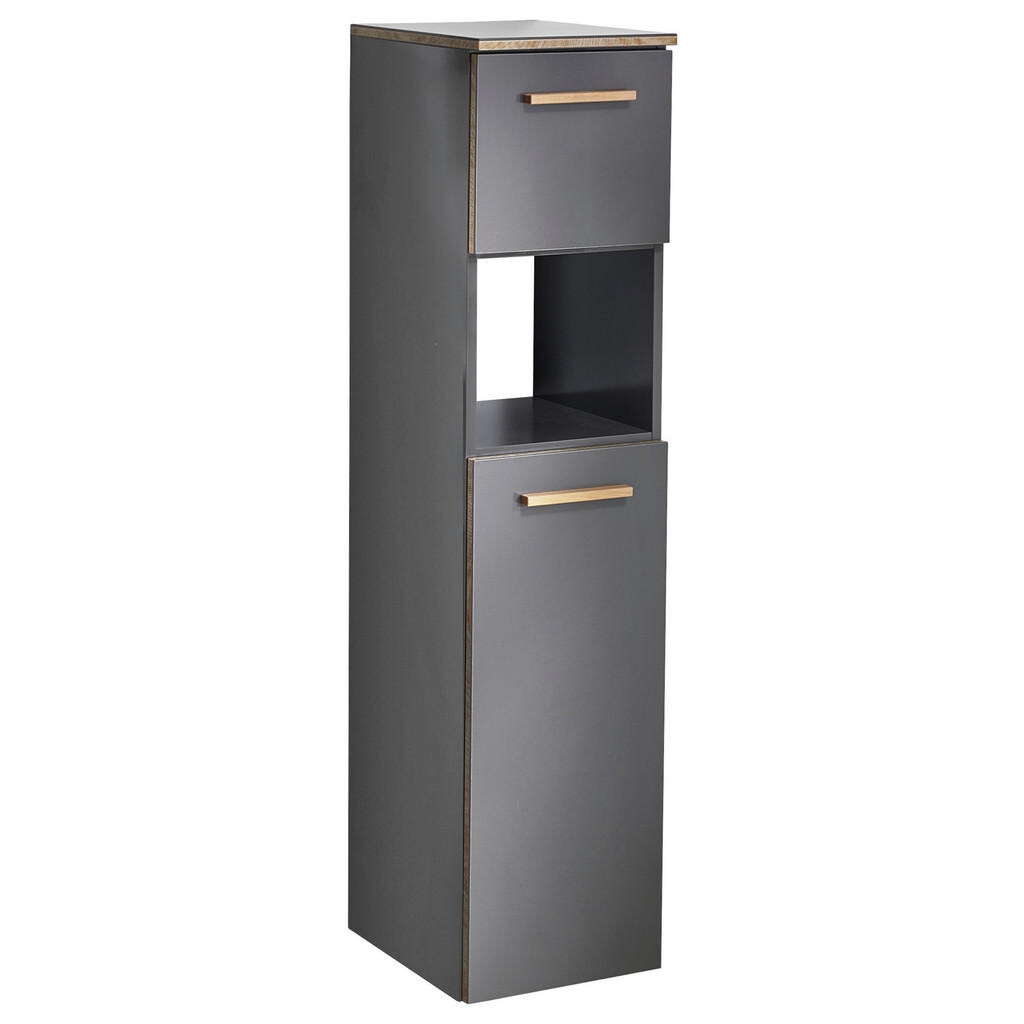 Xora STREDNE VYSOKÁ SKRINKA, sivá, 30/123,2/33 cm