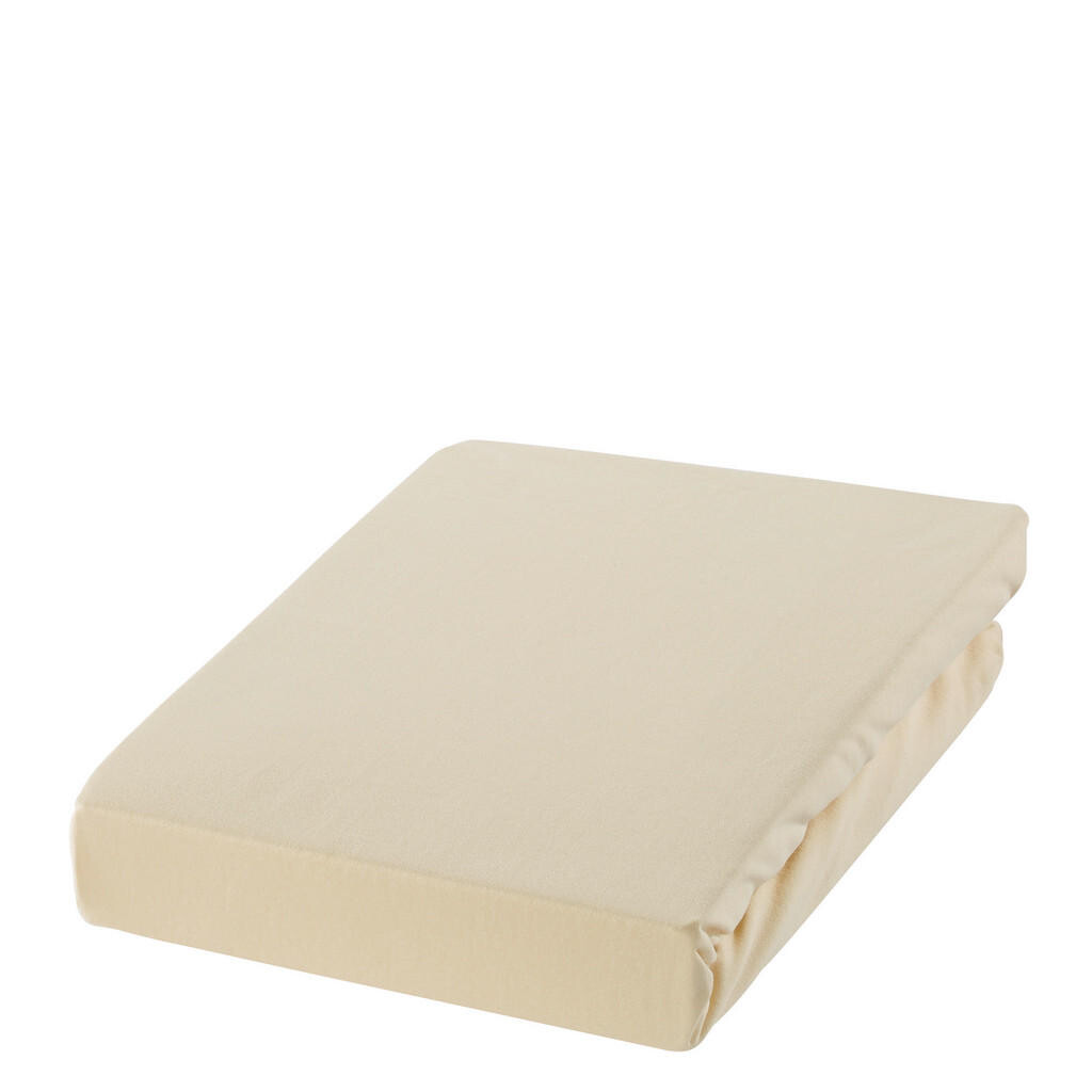 Estella NAPÍNACIA PLACHTA, jemný džersej, krémová, 150/200 cm