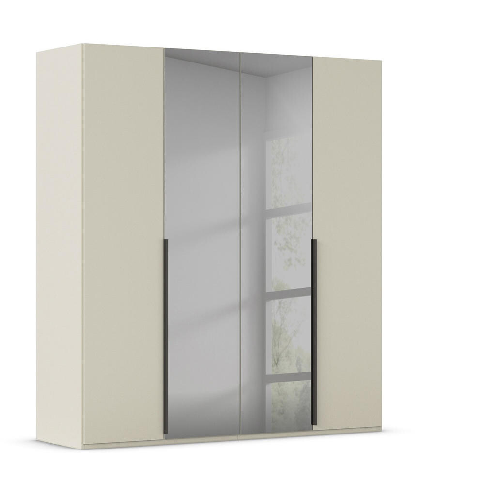 Rauch Möbel SKRIŇA S OTOČNÝMI DVERAMI, sivá, šampanská, 201/223/61 cm