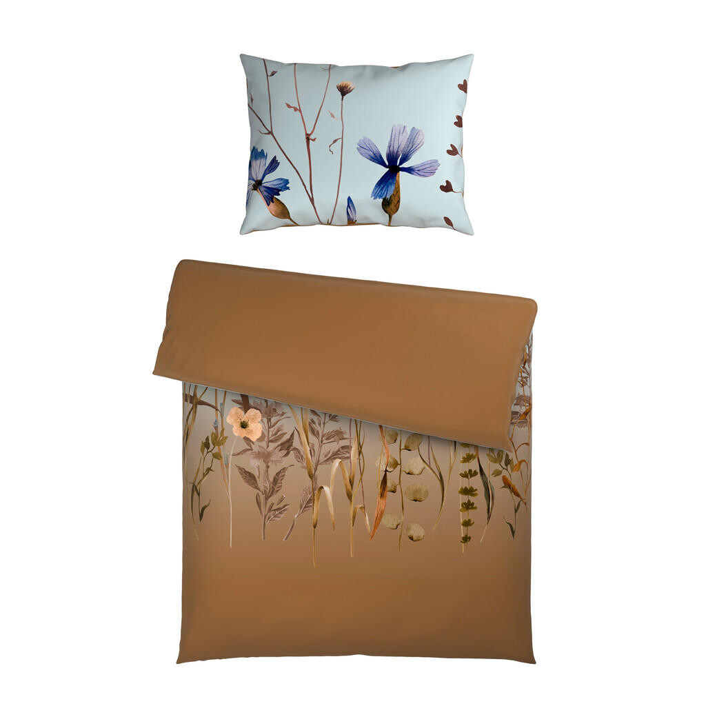 Novel POSTEĽNÁ BIELIZEŇ, satén, prírodná farba, 140/200 cm