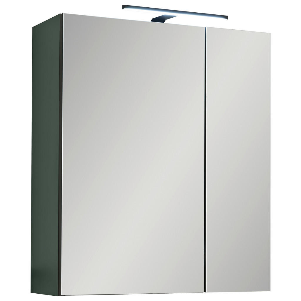 MID.YOU ZRKADLOVÁ SKRINKA, zelená, čierna, 60/70/23 cm