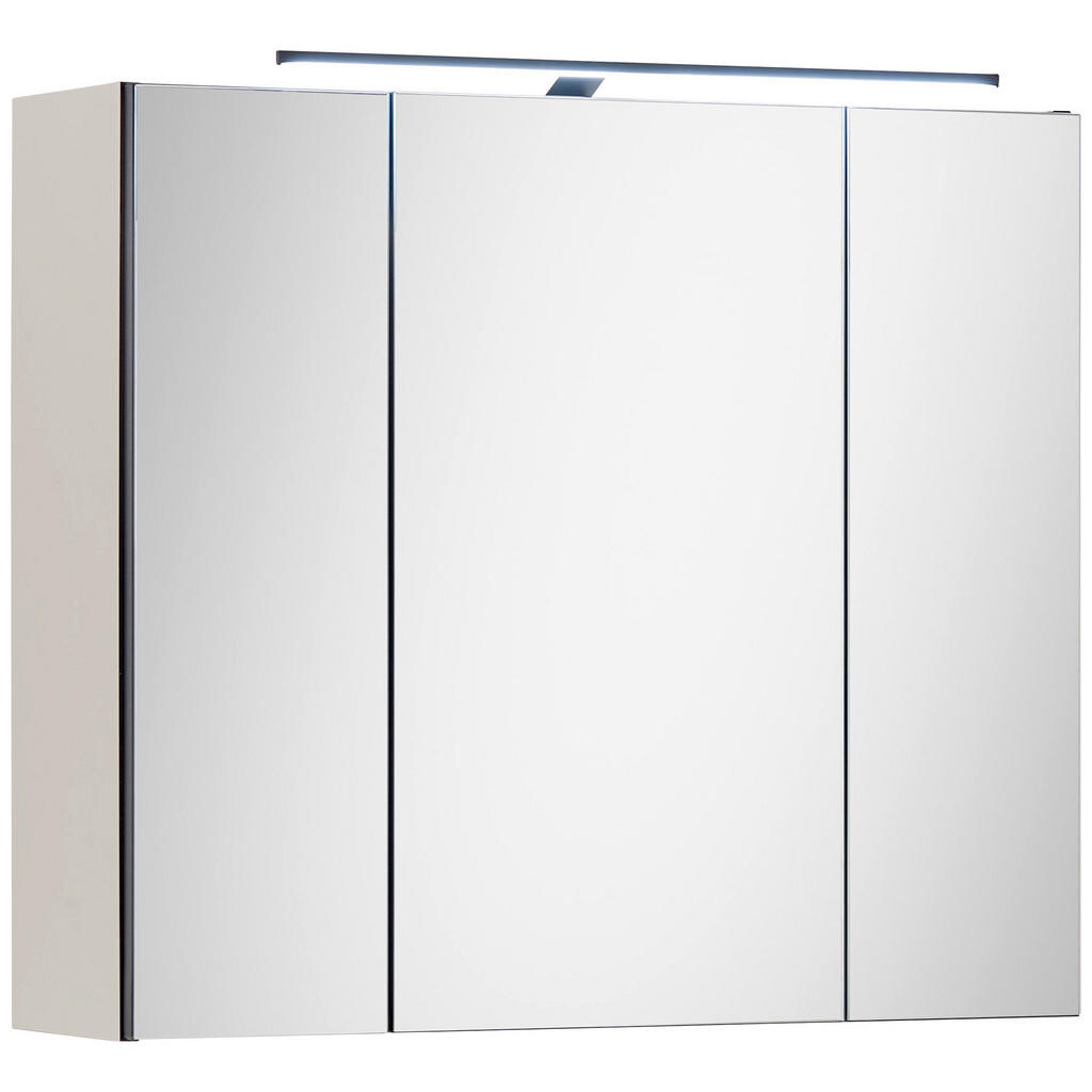 MID.YOU ZRKADLOVÁ SKRINKA, čierna, kašmírová, 80/70/23 cm