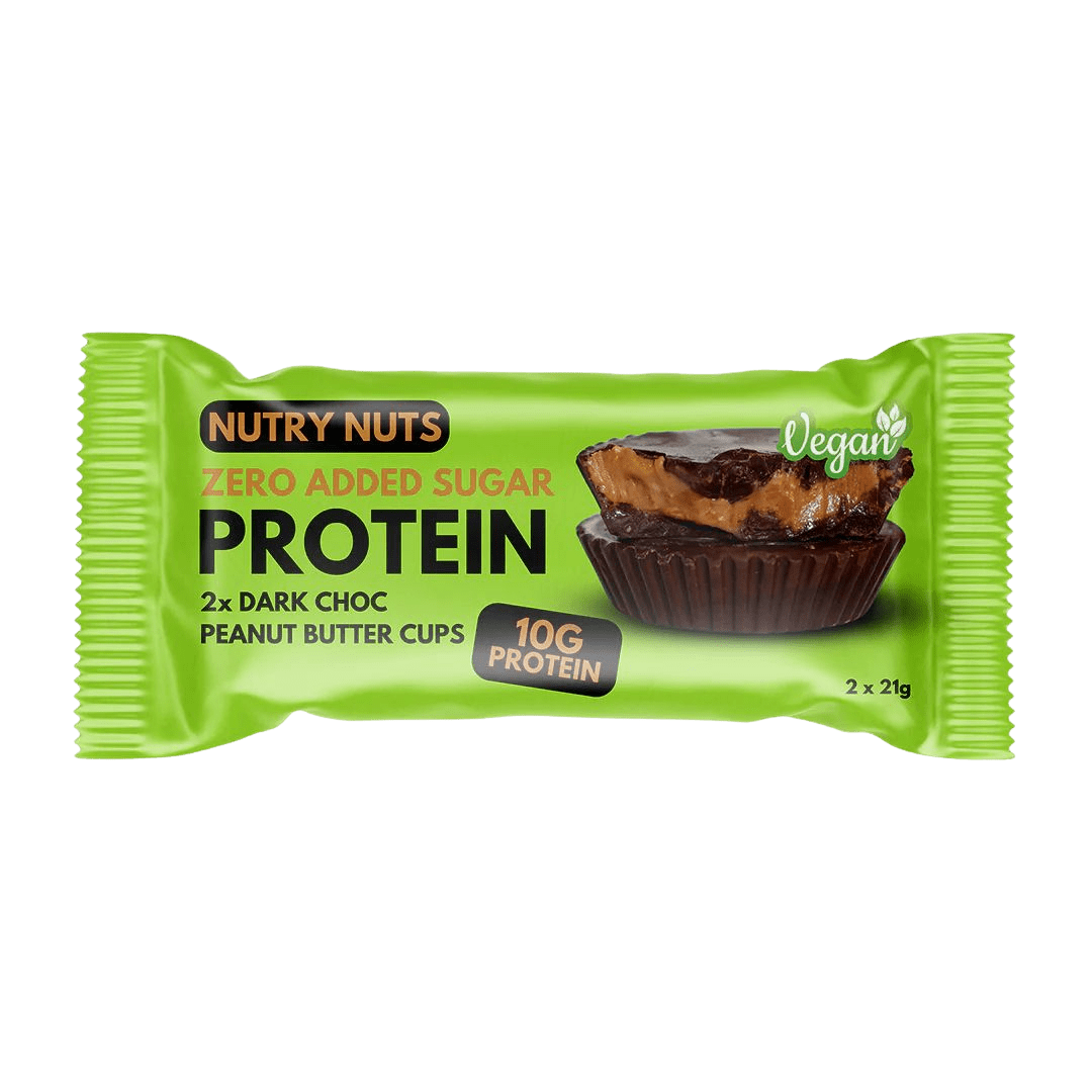 NUTRY NUTS Proteínové košíčky - horúca čokoláda s arašidovým máslom 2 x 21 g