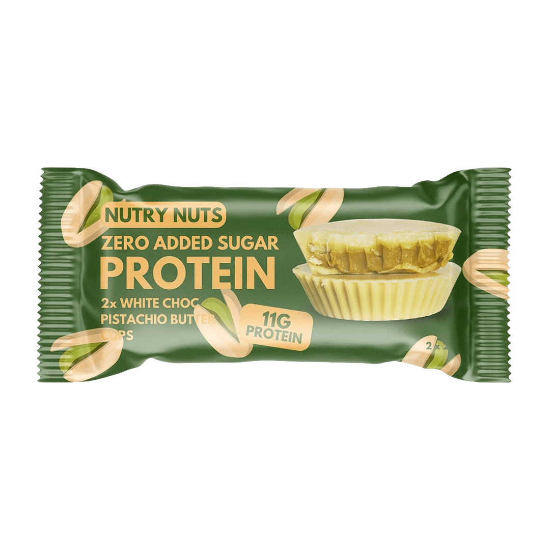 NUTRY NUTS Proteínové košíčky - biela čokoláda s pistáciovým krémom 2 x 21 g