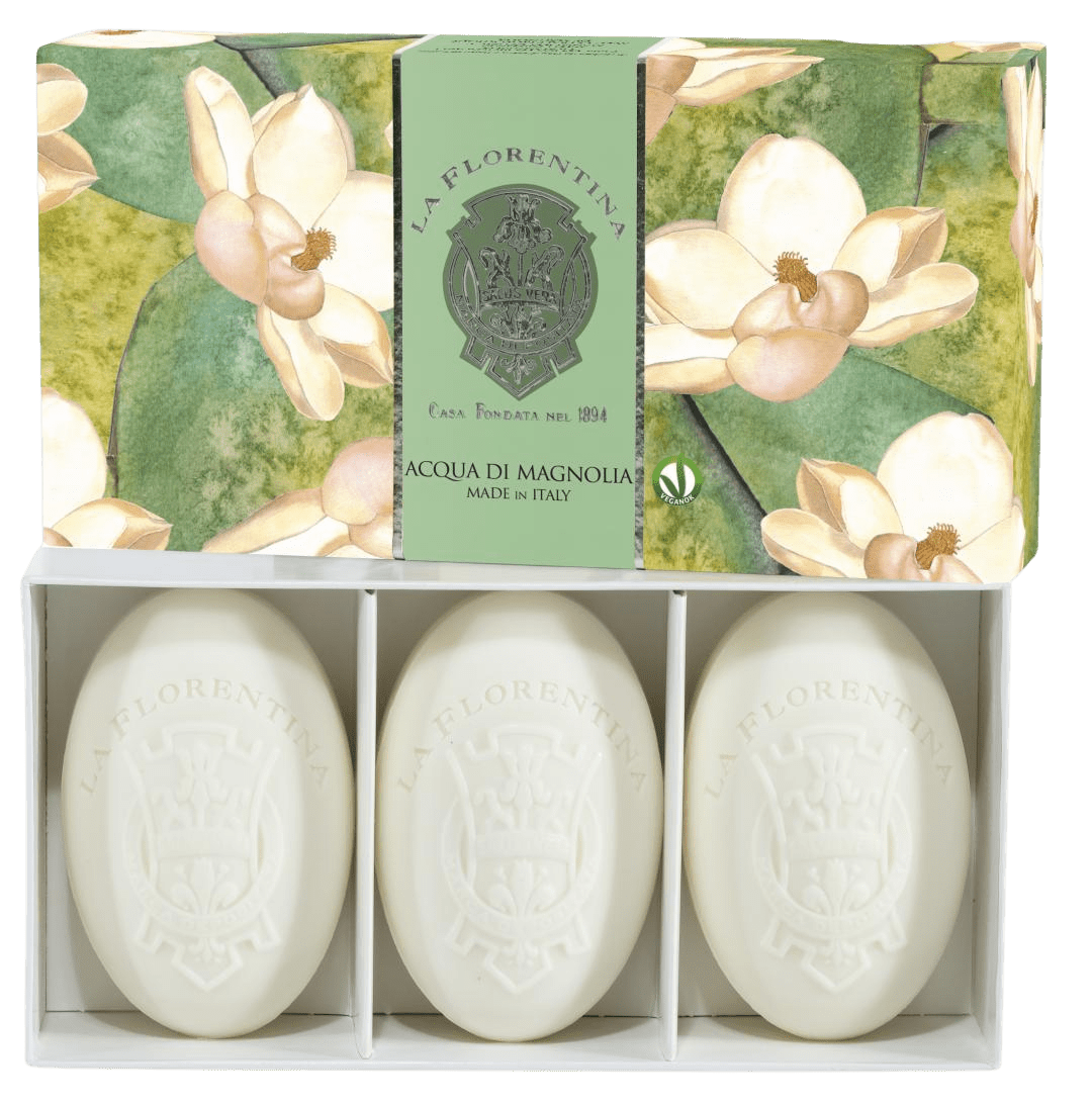 LA FLORENTINA Kazeta mydiel Aqua di Magnolia 450 g