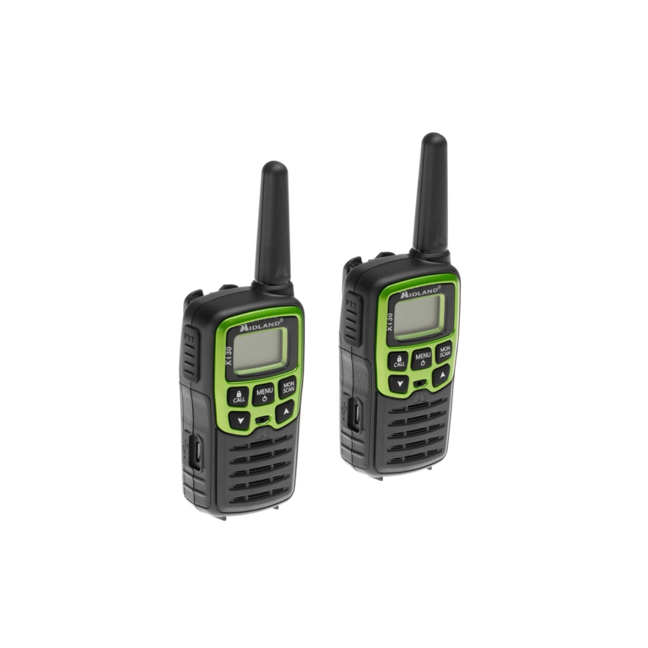 Vysielačky Midland XT30 2 ks - čierne