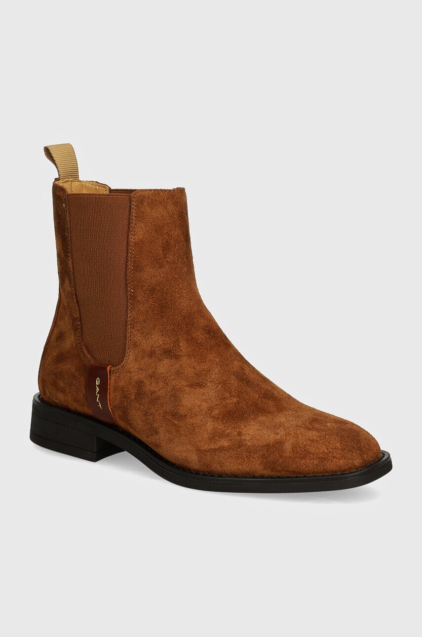Semišové topánky chelsea Gant Fayy