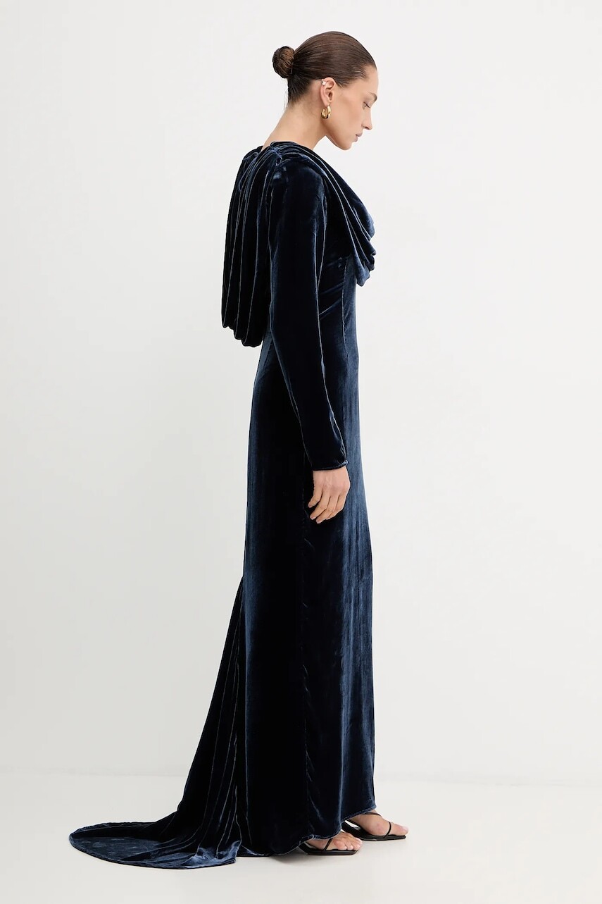 Šaty s prímesou hodvábu Rotate