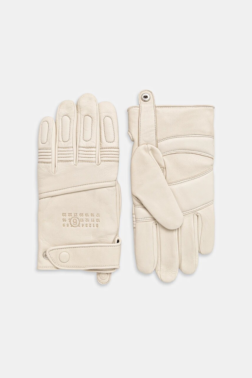 Kožené rukavice MM6 Maison Margiela x Agnelle