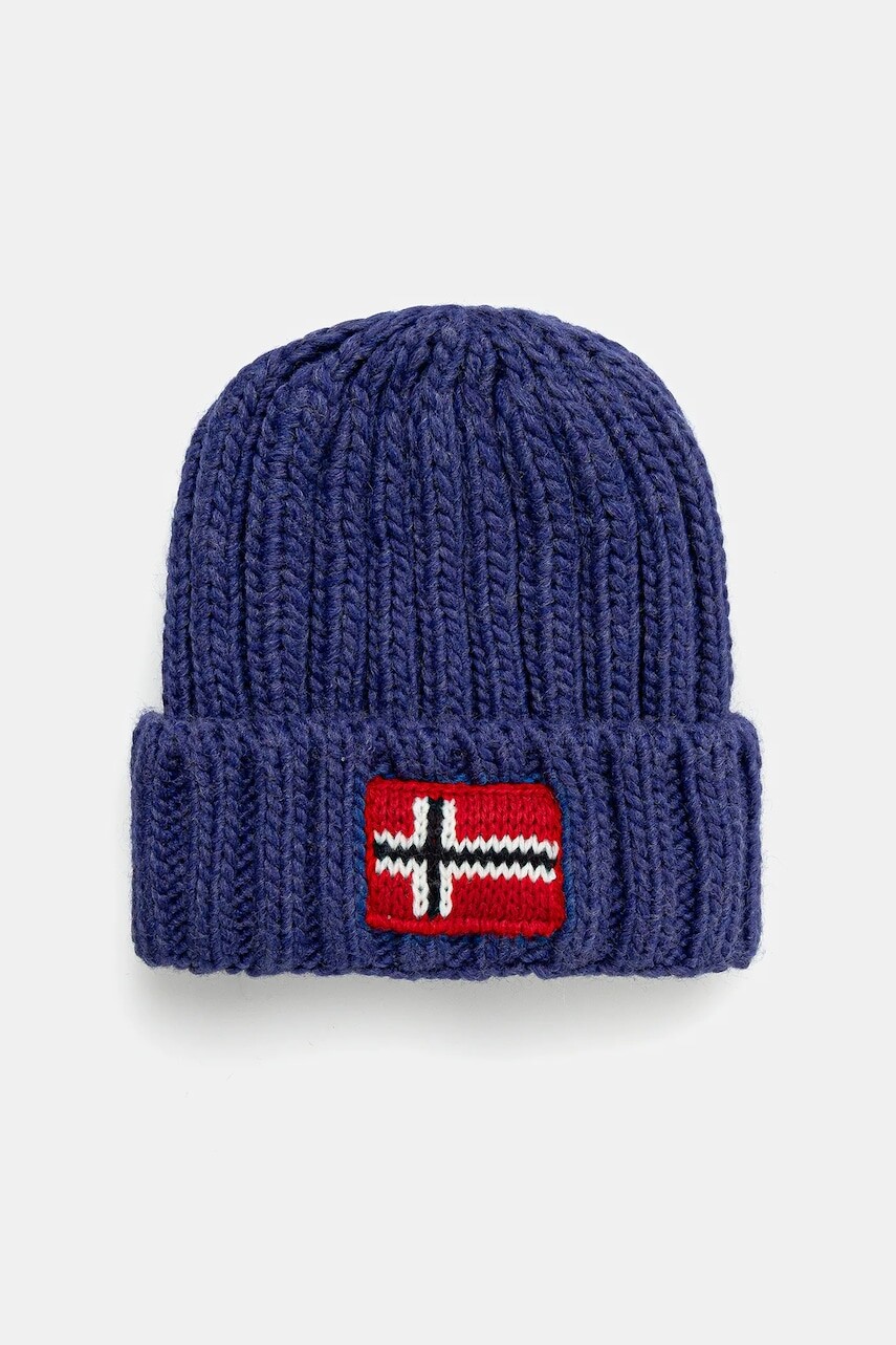 Čiapka s prímesou vlny Napapijri SEMIURY