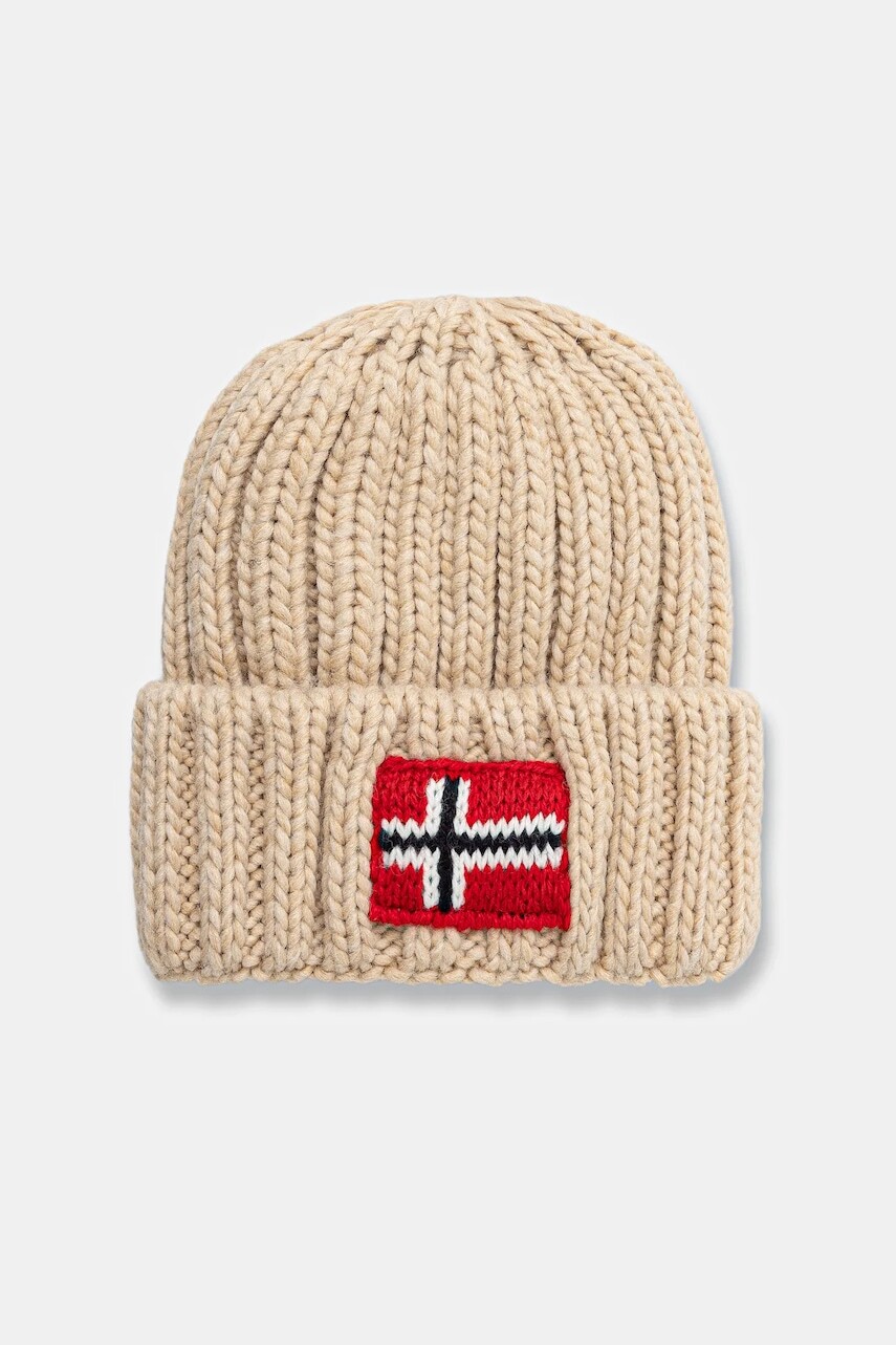 Čiapka s prímesou vlny Napapijri SEMIURY 6