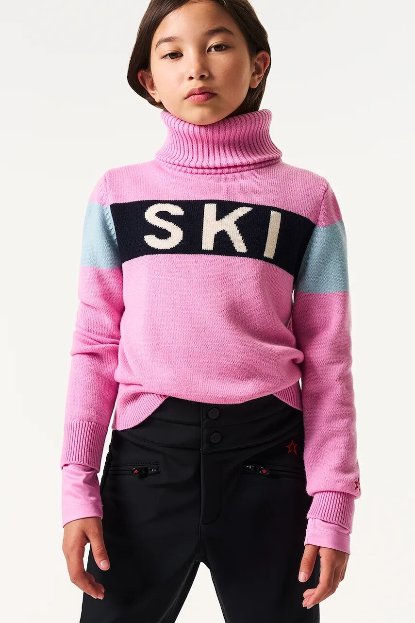 Detský vlnený sveter Perfect Moment ski turtle sweater ii