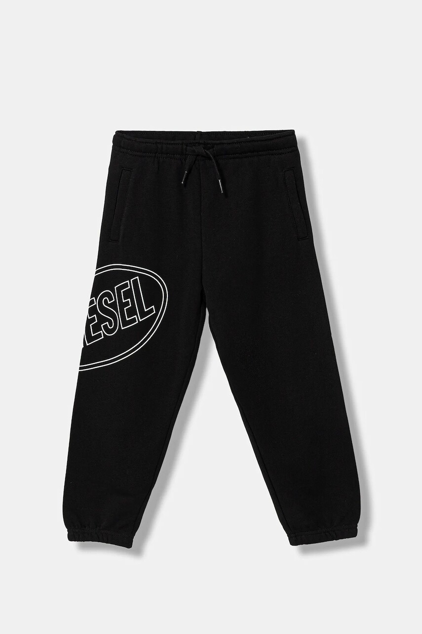 Detské bavlnené tepláky Diesel PCIRCLE TROUSERS