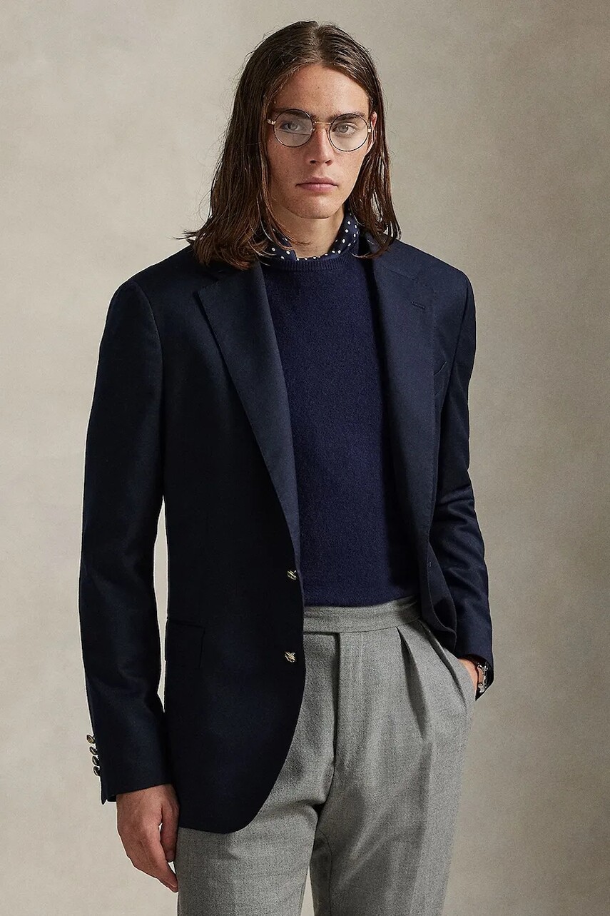 Bunda s prímesou vlny Polo Ralph Lauren