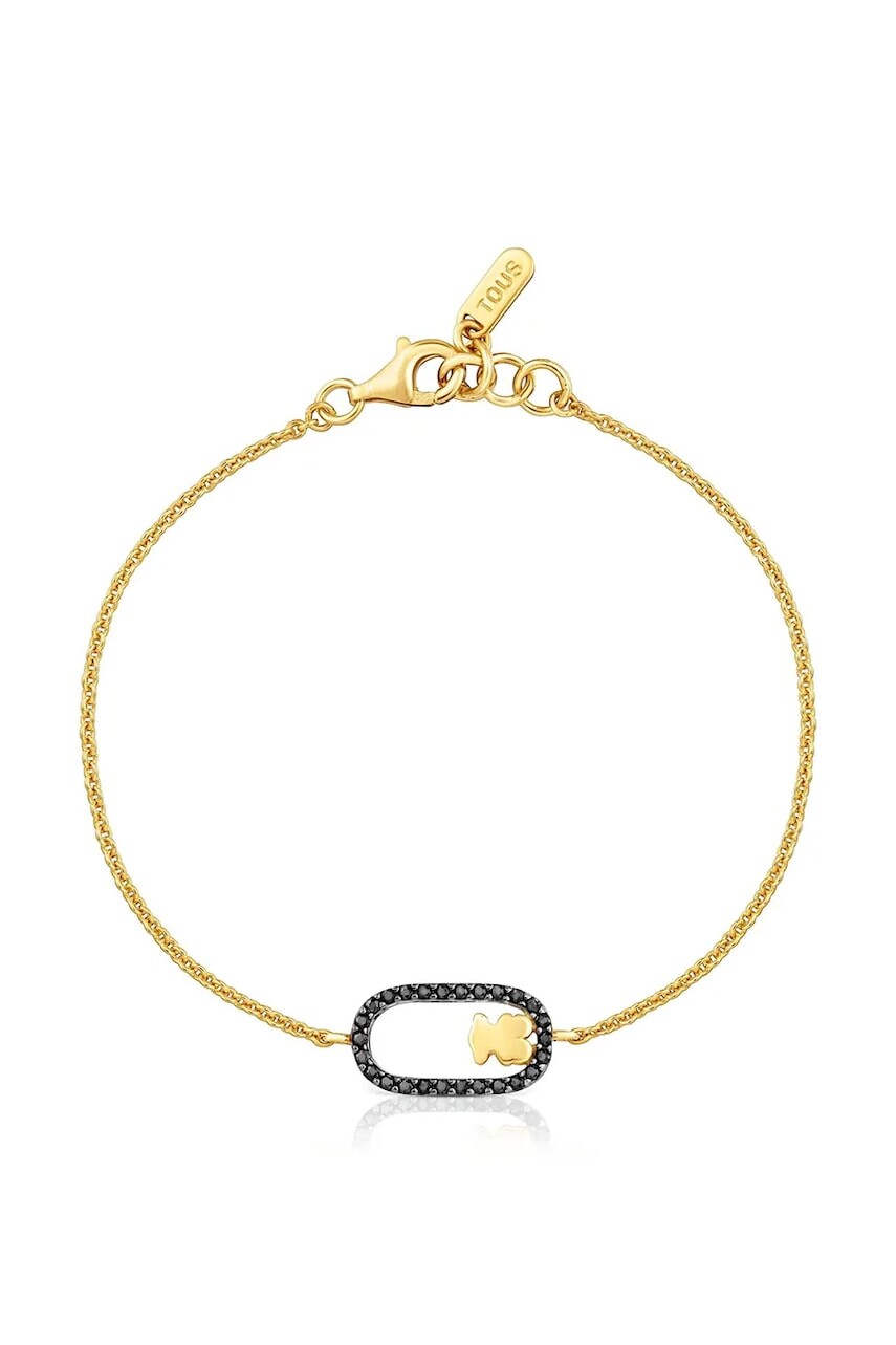 Pozlátený náramok Tous