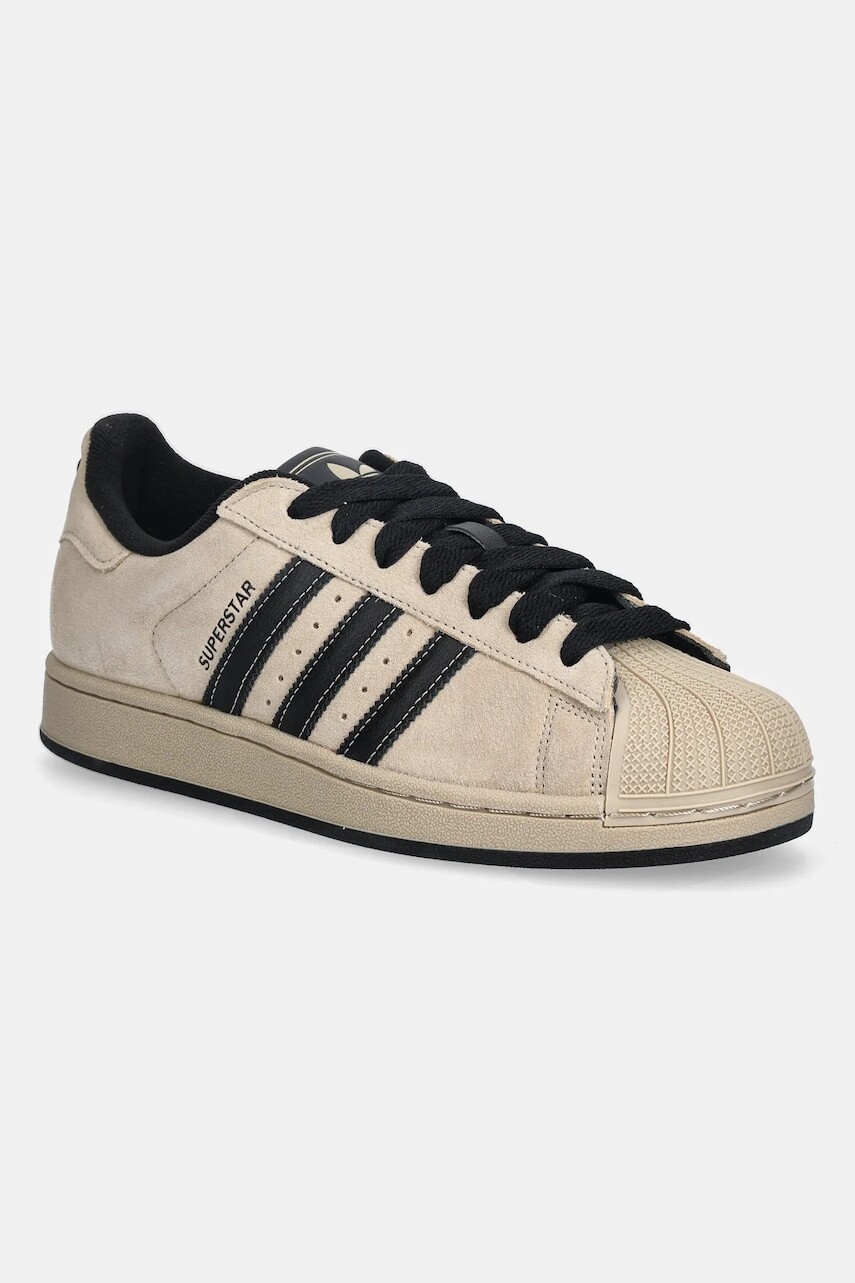 Semišové tenisky adidas Originals Superstar II