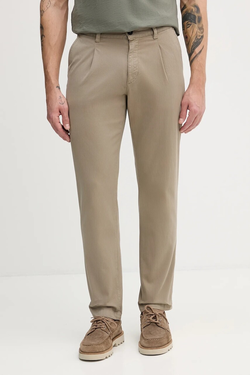 Nohavice BOSS Orange Chino-Pleated-1