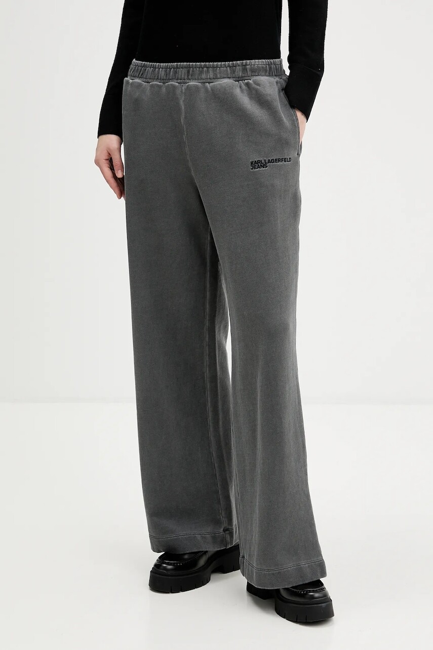 Bavlnené tepláky Karl Lagerfeld Jeans