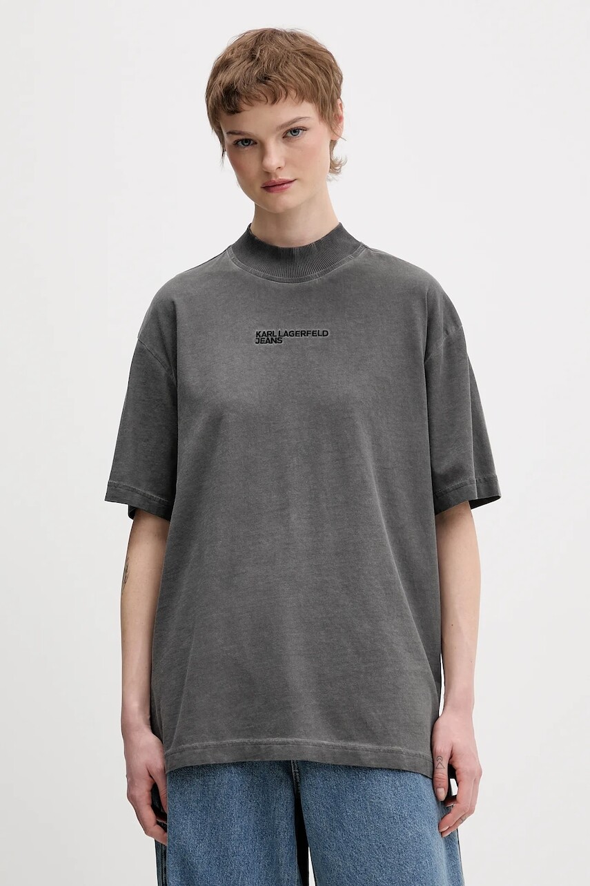 Bavlnené tričko Karl Lagerfeld Jeans