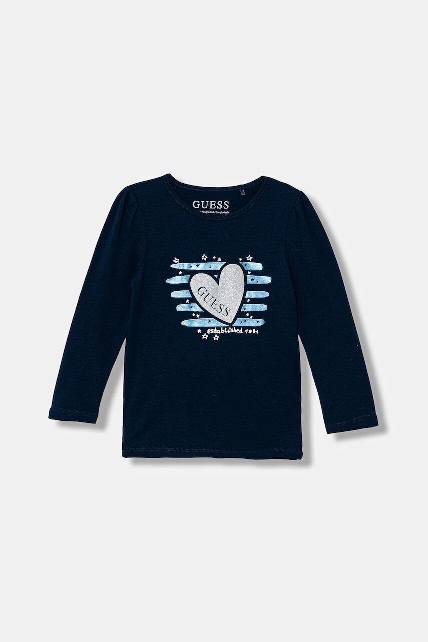 Detské tričko s dlhým rukávom Guess