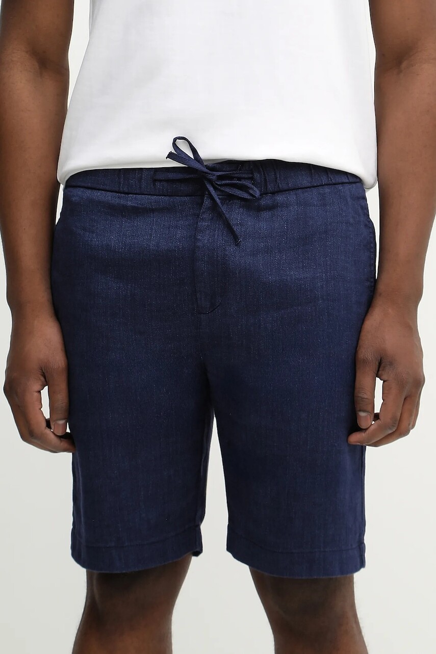 Šortky s prímesou ľanu Frescobol Carioca