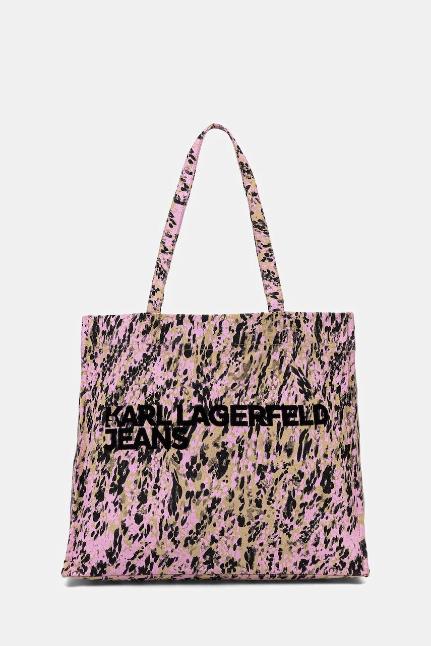 Bavlnená taška Karl Lagerfeld Jeans