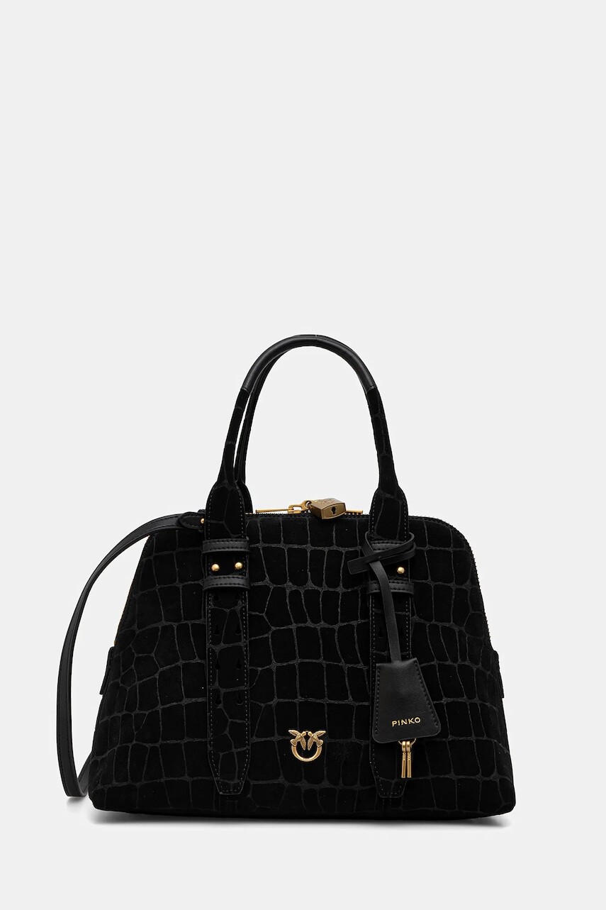 Semišová kabelka Pinko