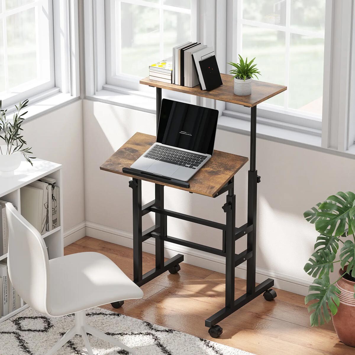 Výškovo nastaviteľný stôl