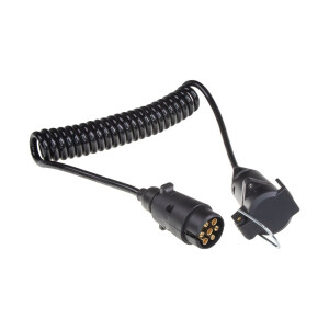 Predlžovací kábel 2m špirálový 12V - 13pin, 1x zástrčka, 1x zásuvka