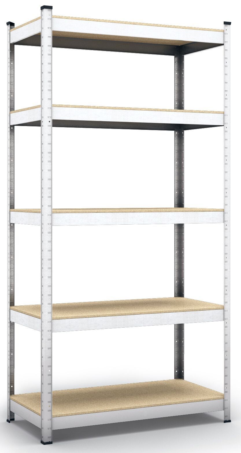 Kovový regál ECONOMY 200x120x60 5 políc - pozinkovaný
