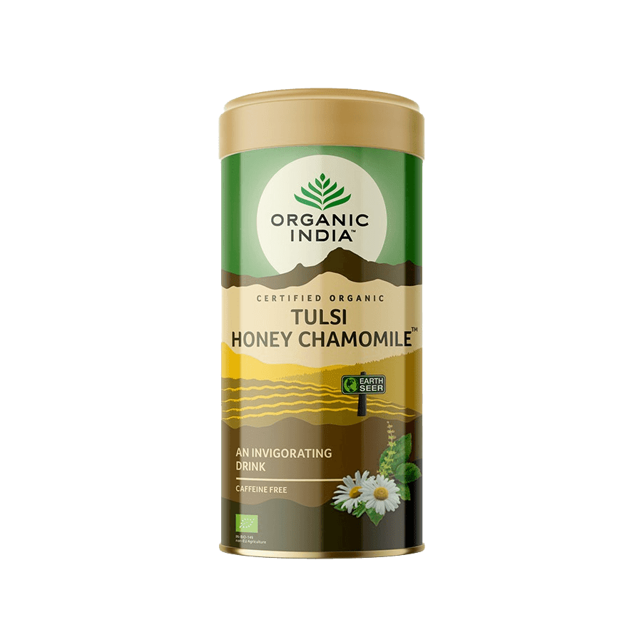 ORGANIC INDIA Tulsi med+harmanček BIO 100 g
