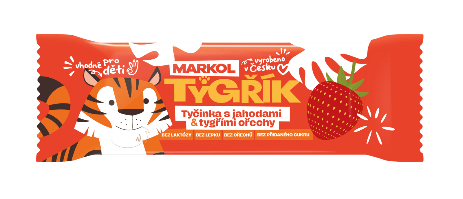 MARKOL Tygrík Jahoda & tigernuts 30 g