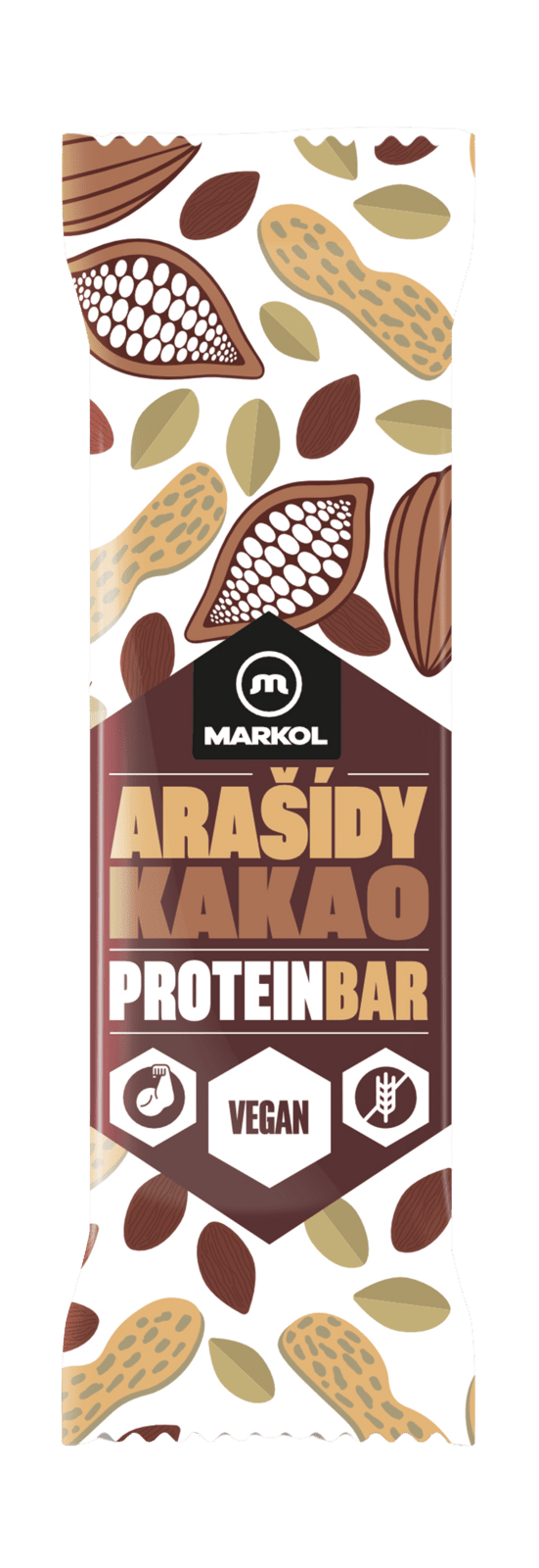 MARKOL Proteín bar Arašidy a kakao 40 g
