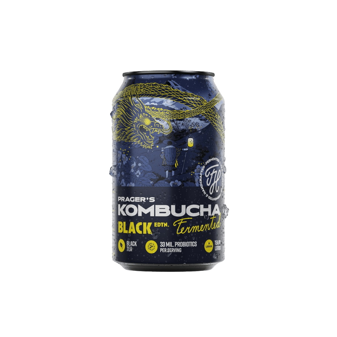 PRAGER'S Kombucha Black Edition 330 ml