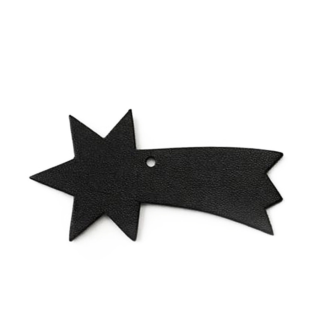 Čierna vianočná ozdoba kométa 619-1214-60