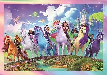 CLEMENTONI Puzzle Jednorožčia akadémia II 104 dielikov