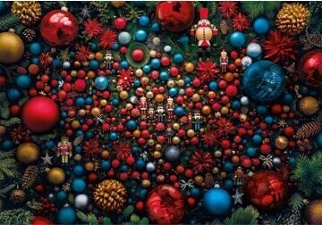 Clementoni Puzzle Impossible: Vianoce 1000 dielikov