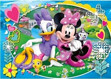 Clementoni Puzzle Minnie a Daisy: Na výlete MAXI 104 dielikov