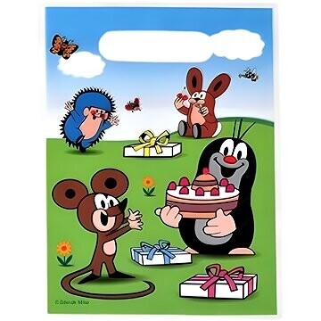 Wiky Párty pytlík Krteček/Krtek a kamarádi 23 × 16 cm, 18 ks