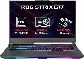 ASUS ROG Strix G17 G713PV-HX048 Eclipse Gray kovový