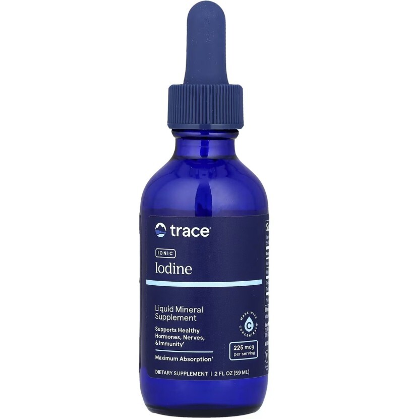 Trace Minerals Tekutý jód 59 ml