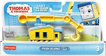 Fisher-Price Mašinka Tomáš Ťahacia kovová mašinka s vagónom