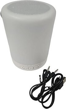 Leventi Chytrá noční dotyková lampa RGB s WiFi a reproduktorem - bílá