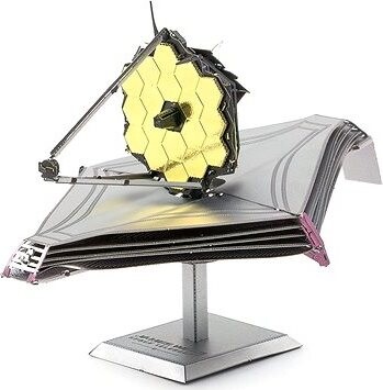 Metal Earth 3D puzzle Teleskop Jamese Webba