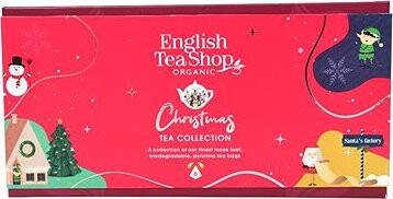 English Tea Shop Vianočný stromček, 6 figúrok, 6 pyramídok, Červené Kúzla