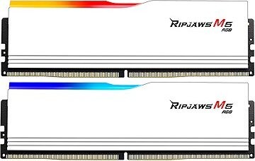 G.SKILL 32 GB KIT DDR5 6000 MT/s CL36 Ripjaws M5 RGB White