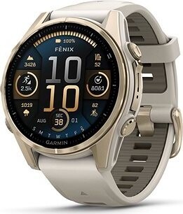Garmin Fenix 8 43 mm Sapphire Gold/Fog Grey