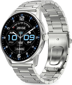 Aligator Watch AMOLED PRO, strieborné