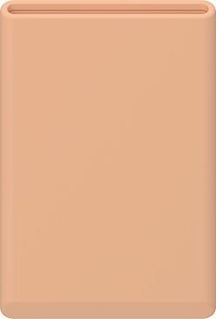 AlzaGuard Premium Silicone Wallet Compatible with Magsafe - broskvová